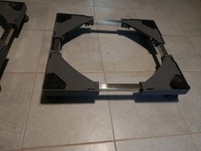 2 x Waschmaschinen-/ Trockner- Untergestell Podest Sockel 44-75cm  verstellbar