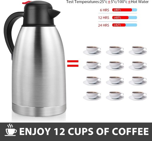 Doppelwandige kaffeekanne - doppelwandige, 2