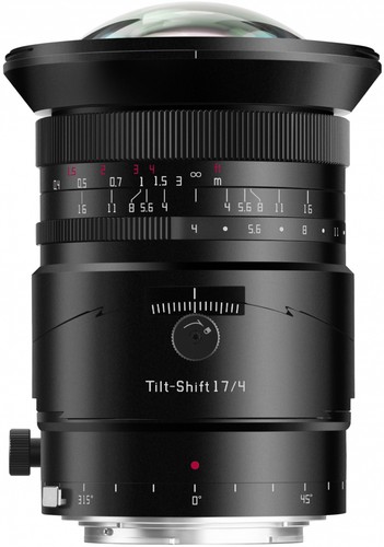 Ttartisan 17mm tilt shift - 17mm, f4