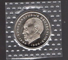 2 DM Adenauer in  Folie Sie Wählen ab 1969- bis 1987- ab 5 auktionen portofrei 