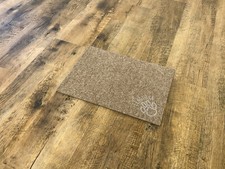 Elaspace® Napfunterlage | Futtermatte für Hunde und Katzen | hellbraun