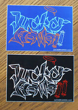 JUCKER HAWAII Longboard Skateboard Streetsurf 2 Sticker Aufkleber