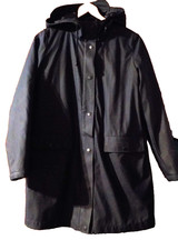 VERO MODA Übergangs-/Winter Regen-Mantel, Schwarz Größe S