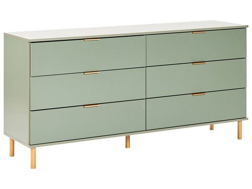 Kommode mit schubladen grün - kommode, 6