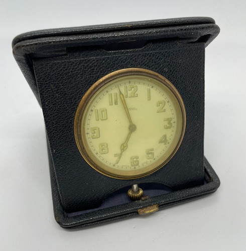 Vintage alte reiseuhr - vintage,