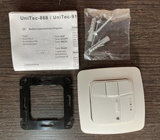 elero UniTec-868 Funk-Wandsender mit Hand-/Automatikumschaltung 