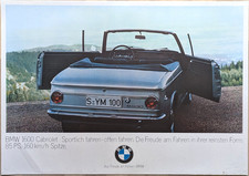 Poster Plakat - BMW 1600
