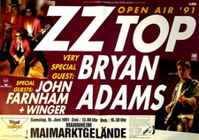 ZZ TOP - BRIAN ADAMS 1991