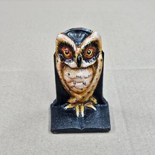 Buchstütze  Eule  Gusseisen
