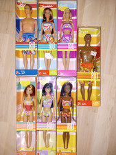 7 Barbie Puppen Rio de Janeiro Barbie Teresa Lea Skipper Christie Ken Steven