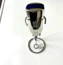 Elektrischer  Milchaufschäumer Milch Schläger Edelstahl Kaffee Mixer mit Ständer