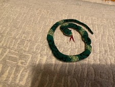 Selten Stofftier Schlange 50 cm lang Kinderspielzeug 