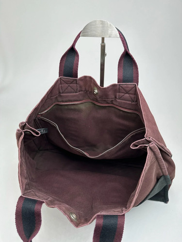 Vintage hermes canvas shopper - vintage,