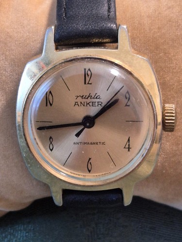 Vintage ruhla anker - vintage, handaufzug