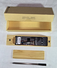 MEATER+ kabelloses Grill-/Bratenthermometer mit Bluetooth & Ladestation aus Holz