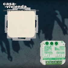 Universal-Tastdimmer 0-500W (auch für LED-Dimmung) R,L,C  BUSCH-JAEGER  SI® Weiß