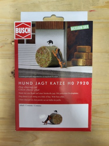 Busch 7920 set hund jagt - busch, h0