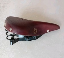 Peugeot Fahrrad Ledersattel Vintage braun Neuzustand