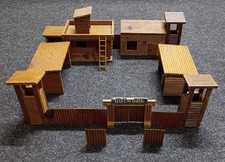 Wild West Fort “OUTWORK” 1:32 Elastolin Hauser Timpo Western Cowboy Indianer