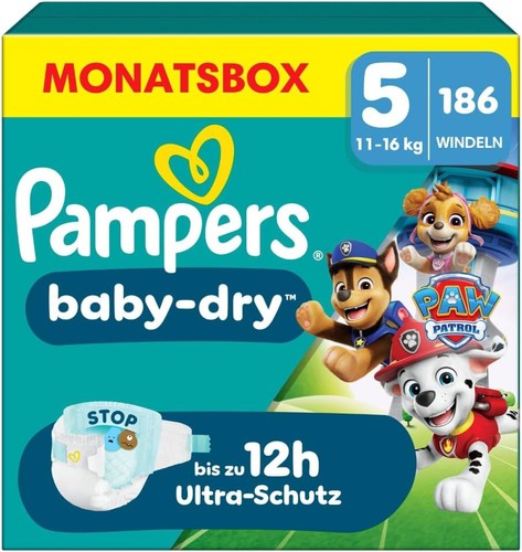 Pampers baby dry paw - pampers, baby-dry