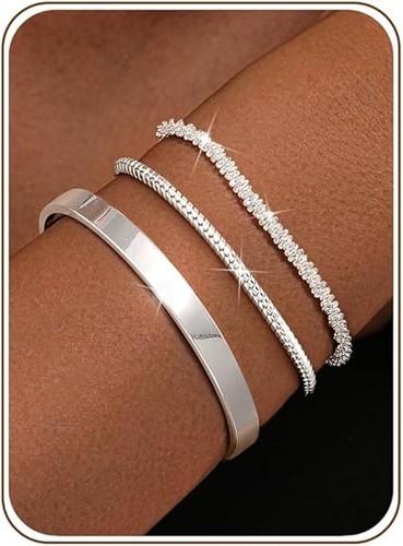 Stück armband damen silber - armband,