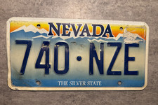 USA Nummernschild Kennzeichen