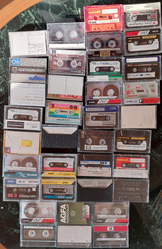 Audiokassette sony - x, audiokassette: