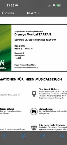 Karten fürs musical - 2,