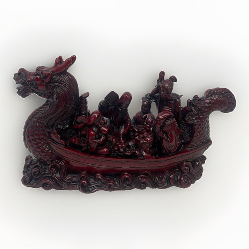 Chinesische drachenboot figur - drachenboot,
