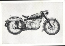 Sammelbild Das Kraftfahrzeug, Serie H Gruppe 1, BMW R 68, Motorrad - 10730338