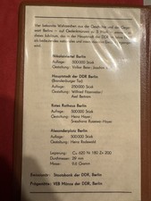  Münzenset "750 Jahre Berlin" 1987 in Kunstlederetui