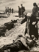 Altes großes Vintage Foto WW2