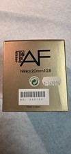 nikon af nikkor 20mm f2.8 d