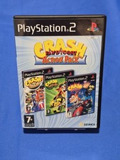 PS2 Crash Bandicoot Action Pack Nitro Kart, TwinSanity & Tag Team Racing mit OVP