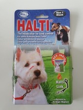 Halti Schwarz Gr. 1 Neu