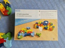 TCM 2 Holz-Puzzles für Kinder, Gebraucht