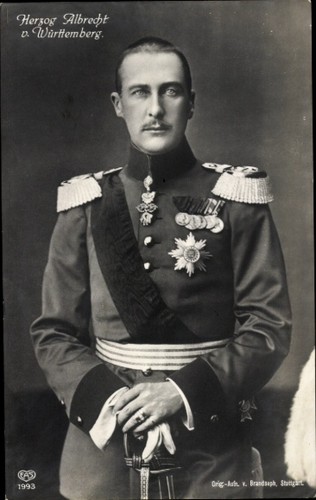 Herzog albrecht von - ak,