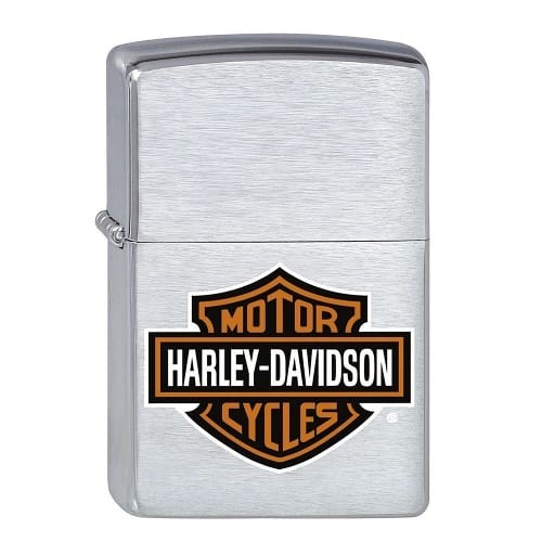 Zippo chrom gebuerstet