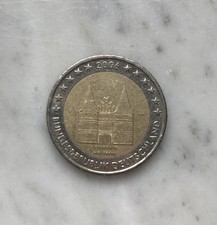 2 Euro Gedenkmünze Deutschland F 2006 Schleswig-Holstein Holstentor