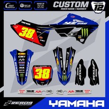 YAMAHA MOTOCROSS GRAFIK CUSTOM MX GRAFIK AUFKLEBER KIT YZ 250 DEEGAN STAR