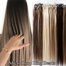 100% REMY Echthaar Microring