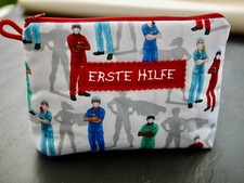 Medizinbeutel, Medikamententasche, Kosmetiktasche, Taschenorganiszer ERSTE HILFE