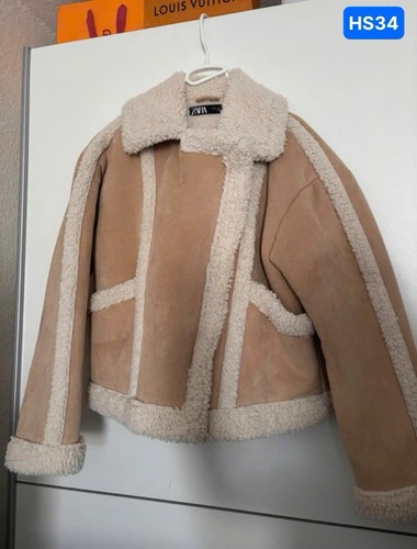 Zara damen jacke beige kurz - damen,