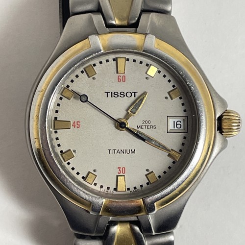 Tissot titanium and watch - titanium,