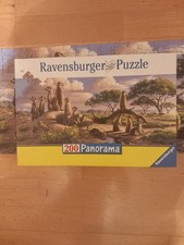 200 Teile Panorama Puzzle, Süße Erdmännchen