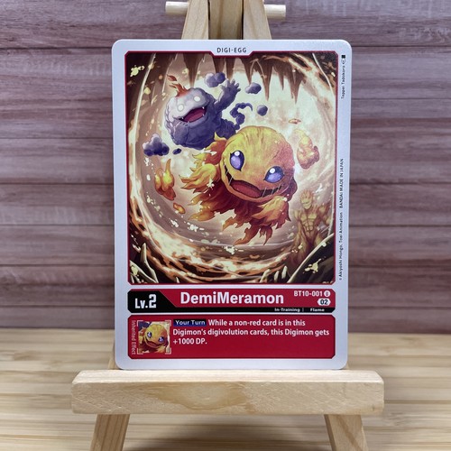 Digimon demimeramon bt10 - digimon:,