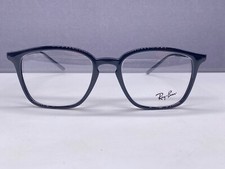 Ray Ban Brille Damen Schwarz Rechteckig Quadratisch Panto RB 7185