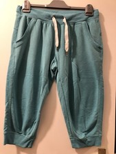 Damen Dreiviertel Joginghose, Farbe Hellblau, Größe 40/42, Marke Crivit 