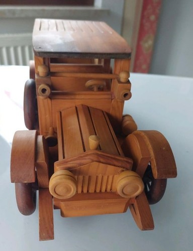Holzauto oldtimer deko neu - oldtimer,
