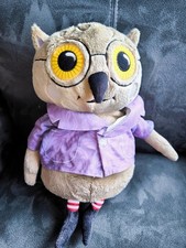 IKEA EULE UHU mit Brille und Jacke Kattuggla Stofftier Kuscheltier Plüschtier 